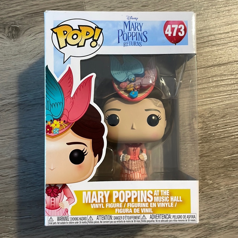 Funko POP Mary Poppins Returns Mary Poppins at The Music Hall #473  Figure.
